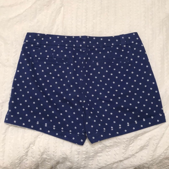 Blue polka dot shorts - Picture 3 of 4